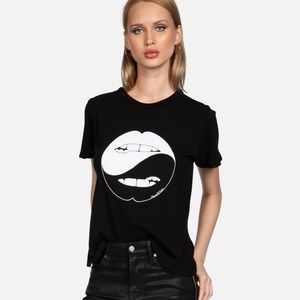 Lauren Moshi ALLEGRA BITING LIP YIN YANG NWT M
